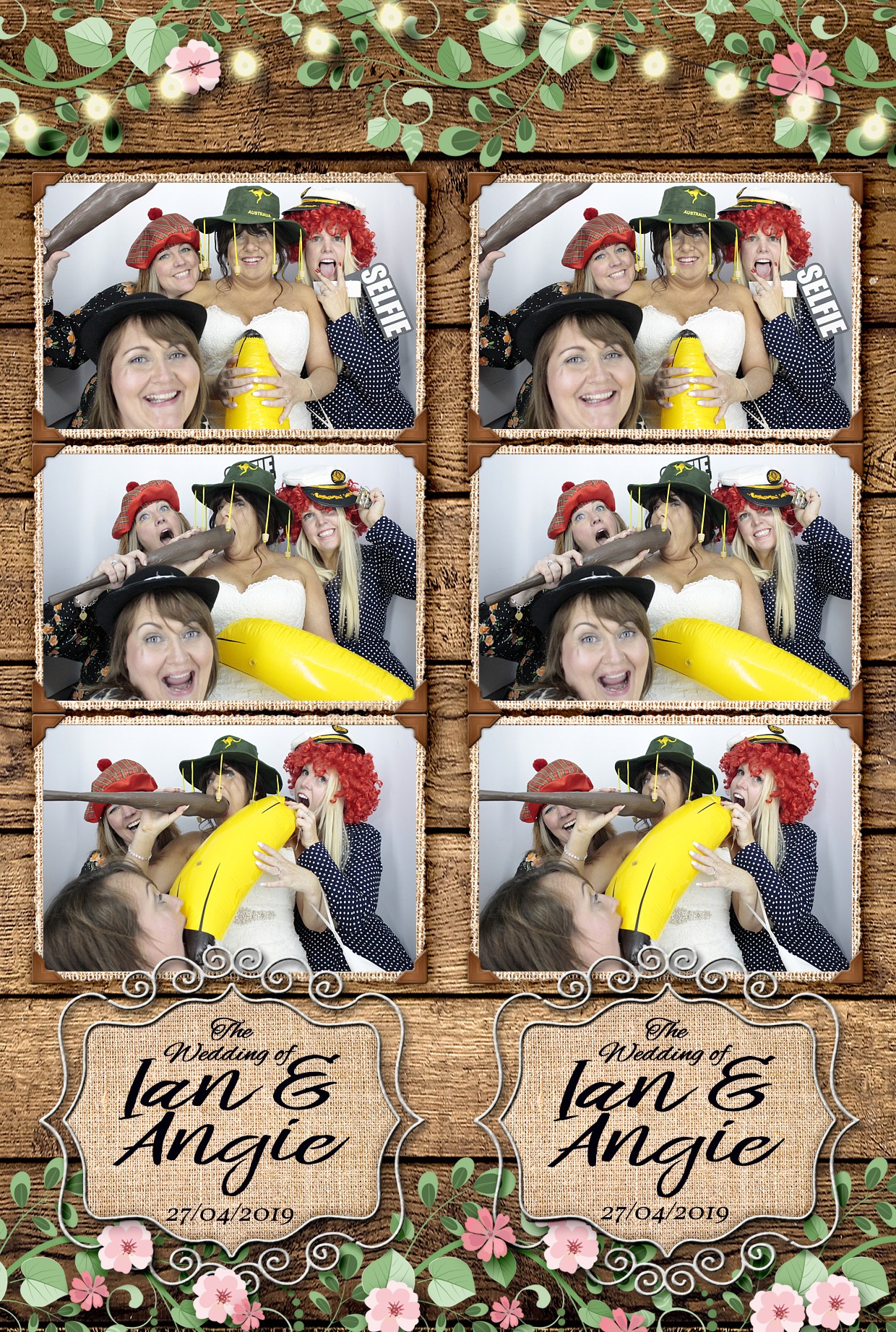 Ian & Angie’s wedding  | View more photos from the event at gallery.myphotoboothexperience.co.uk/u/MyPhotoBoothExperienceLtd/Ian-Angie’s-wedding